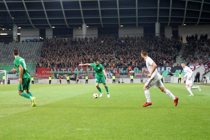 Ko je leta 2018 v Stožicah gostoval Spartak Trnava, ga je spremljalo ogromno navijačev. | Foto: Aleš Fevžer
