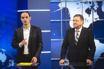 Predvolilno soočenje: Anže Logar in Zoran Janković