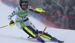 Državna prvaka v slalomu Bucikova in Marovt