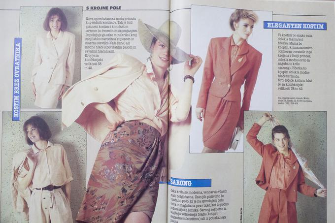 Modna revija iz leta 1991 | Foto: Matej Leskovšek