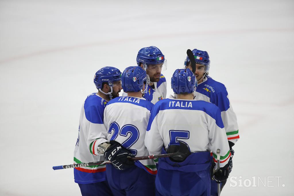 Slovenija - Italija, Bled, slovenska hokejska reprezentanca
