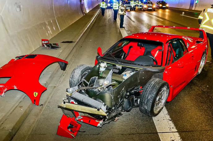 Ferrari F40 nesreča | Foto ksimages.de (Karsten Schmalz)