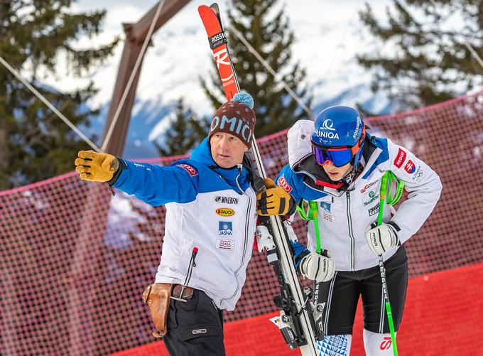 Ko sta začela sodelovati, je bila Vlhova obetavna slalomistka. Zdaj je vsestranska smučarka in zmagovalka skupnega seštevka svetovnega pokala. | Foto: Sportida