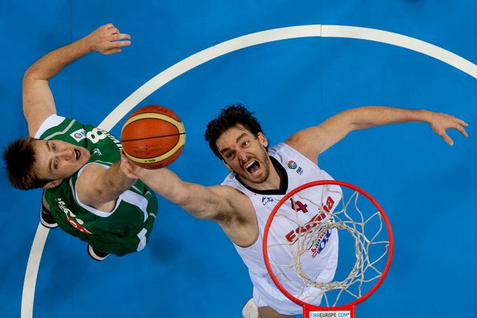 Dvoboj košarkarskih velikanov: Smodiš vs. Gasol | Foto: Sportida