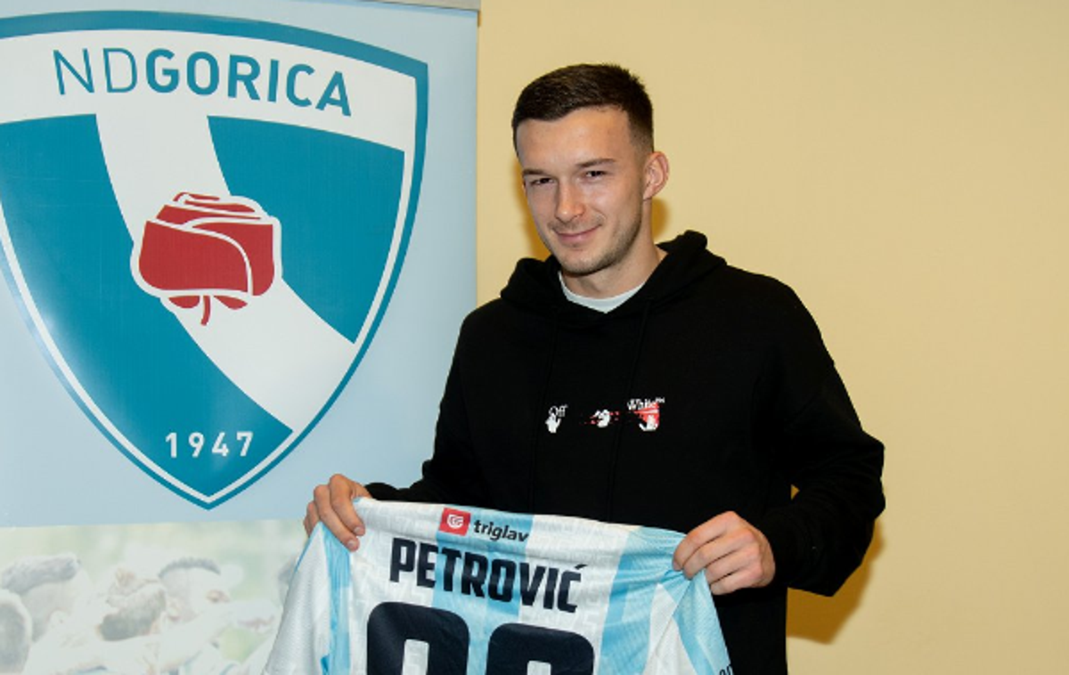 Zvonimir Petrović | Zvonimir Petrović je postal polnopravni član slovenskega nogometnega kluba Gorica. | Foto NK Gorica