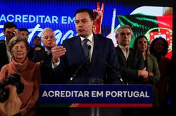 Na volitvah na Portugalskem tesna zmaga desne sredine