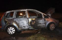 Požigali avtomobile in druga vozila ter povzročili za 600 tisoč evrov škode #foto