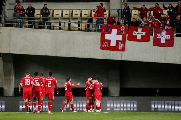 Ruben Vargas | Ruben Vargas je v prvem polčasu zadel za vodstvo Švice z 1:0. | Foto Reuters