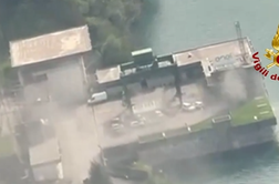 Eksplozija v italijanski hidroelektrarni zahtevala več življenj