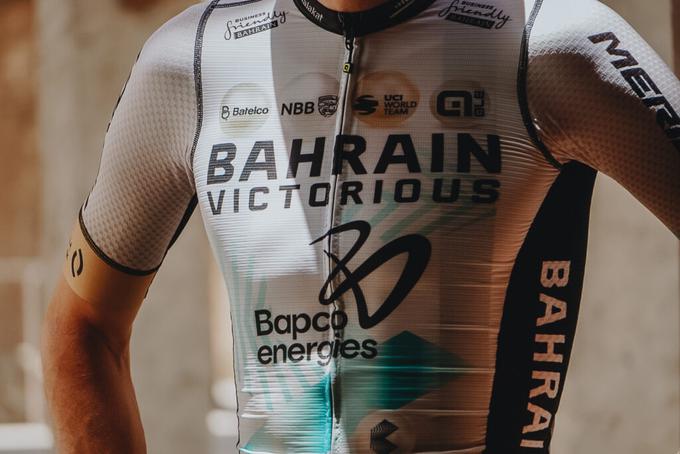 Mohorič nosi dres Bahraina od leta 2018. | Foto: Bahrain-Victorious