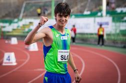 Slovenski atlet Vid Botolin rekordno v Belgiji