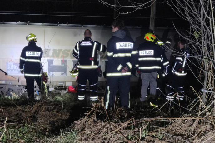 železniška nesreča pri Ivanjem selu | Foto PGD Ivanje selo/Facebook