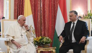 Papež ob začetku obiska na Madžarskem pozval k okrevanju evropskega duha