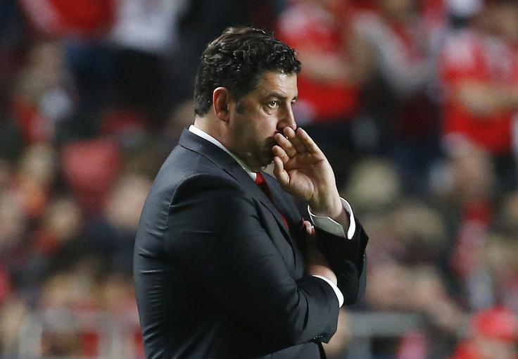 Rui Vitoria je bil s prikazanim svojih izbrancev več kot zadovoljen.  | Foto: