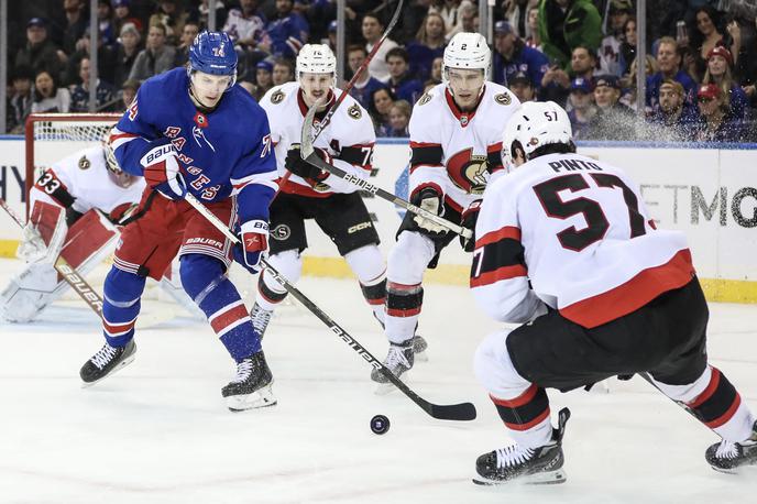 Ottawa Senators | New York Rangers še iščejo lansko formo, a končnica jim ne bi smela uiti.  | Foto Reuters