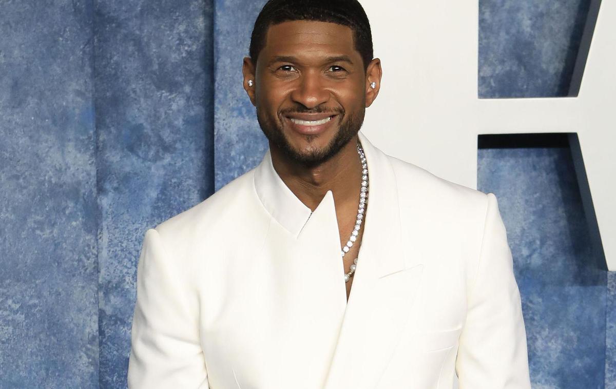 Usher | Usher je bil ob novici, da bo nastopil ob polčasu Super Bowla, počaščen in komaj čaka, da "svetu pokaže šov, ki ne bo podoben ničemur, kar je do zdaj počel". | Foto Guliverimage