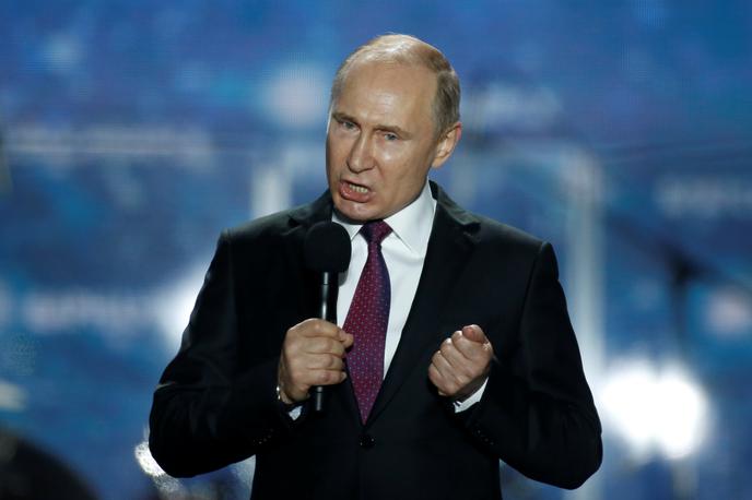 Vladimir Putin | Ruski predsednik Vladimir Putin se po mnenju mnogih vede kot nekdanji predsednik Zvezne republike Jugoslavije Slobodan Milošević. | Foto Reuters