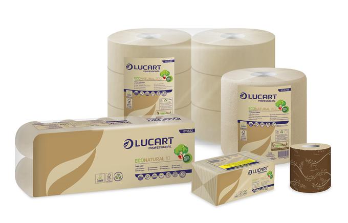 Kartonski del embalaže Tetra Pak je izdelan iz močnih celuloznih vlaken, iz katerih je mogoče izdelati nove, kakovostne papirnate izdelke. V papirnici Lucart v Italiji izdelujejo recikliran higienski papir. Foto: Lucart | Foto: 