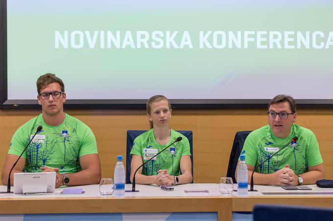 "Slovenska atletika je danes po dolgih letih zopet v takšni formi, da tako številčni in tako samozavestni odhajamo na svetovno prvenstvo kot že dolgo časa ne. To resno mislim." | Foto: Peter Kastelic/AZS