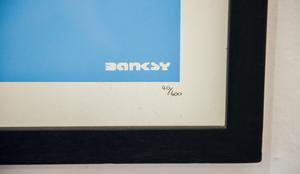 V Italiji našli Banksyjevo ukradeno delo
