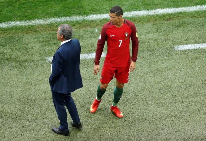 Santos se odlično razume s kapetanom Ronaldom. | Foto: Reuters