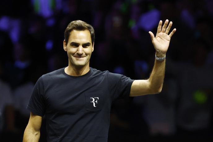Roger Federer | Roger Federer je vztrajal do svojega 41. leta. Švicar se je lani poslovil od aktivne teniške kariere. | Foto Reuters