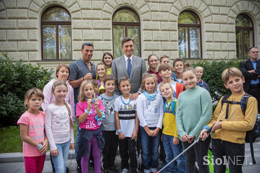 Sprejem Borut Pahor