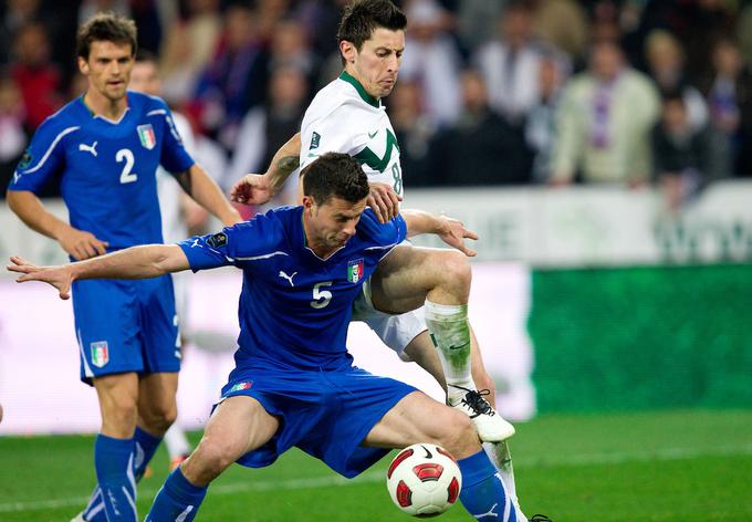 Zadnjo tekmo v slovenskem dresu je odigral 6. septembra 2011 proti Italiji v Firencah. | Foto: Vid Ponikvar