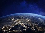 svetlobno onesnaženje zemlja vesolje evropa