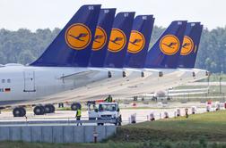 Lufthansa: letala danes letijo po predvidenem urniku