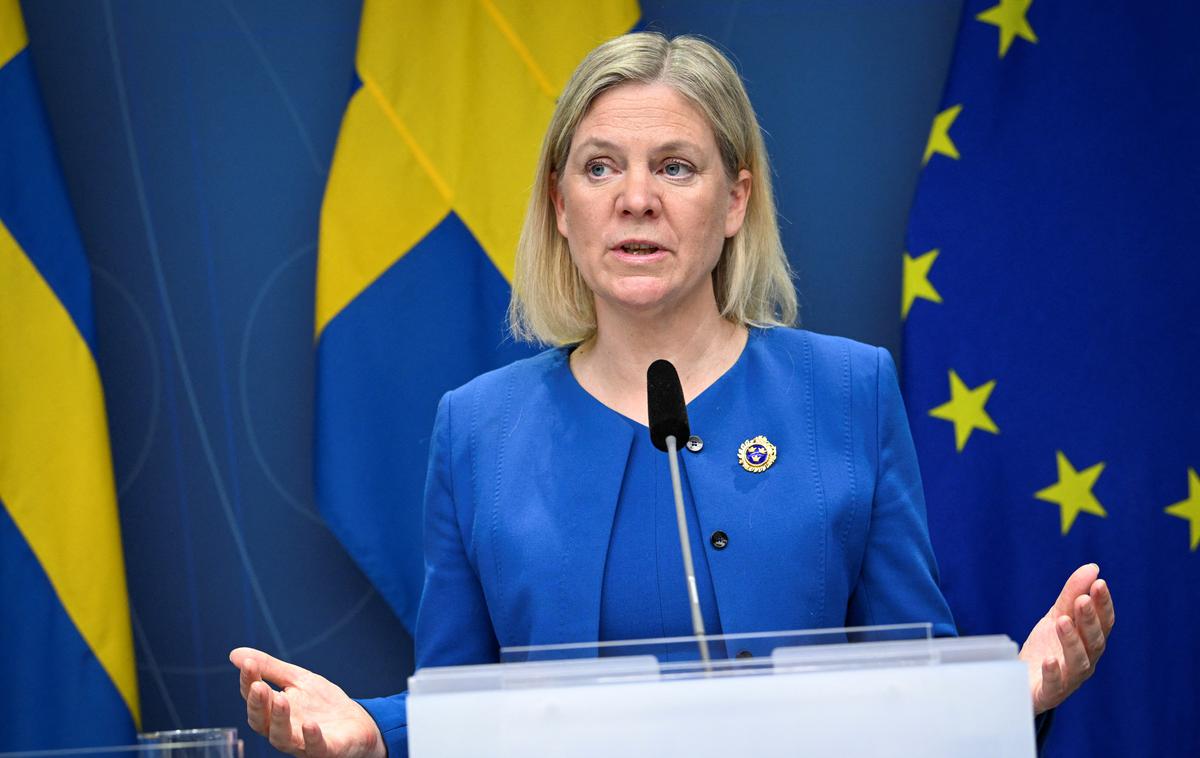 Magdalena Andersson | Kdaj bo Švedska formalno zaprosila za članstvo, še ni jasno, saj bo to storila skupaj s Finsko. | Foto Reuters