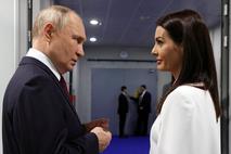 Vladimir Putin in Evgenija Gucul