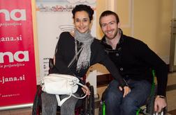 Paraolimpijec Gal Jakič in njegova Nina pričakujeta dojenčka