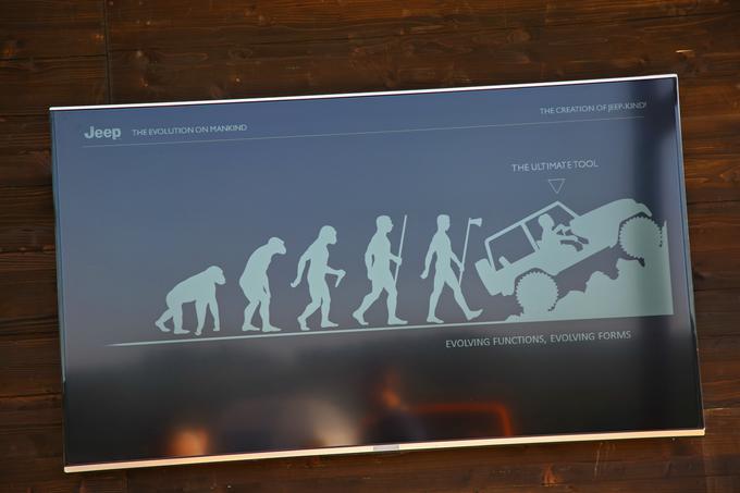 Evolucija človeka in njegovega orodja je tesno povezana z Jeepom. | Foto: Vinko Kernc