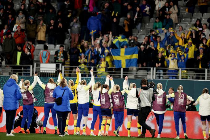 Veselje Skandinavk po preboju v polfinale. | Foto: Reuters