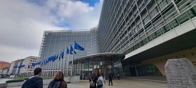 Sedež Evropske komisije v Bruslju | Foto: K. M.