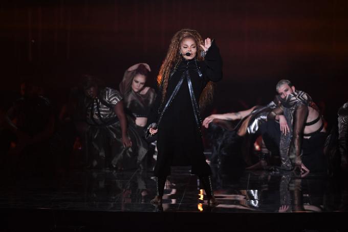 Janet je predstavila novo pesem in prišla po nagrado Global Icon Award. | Foto: Getty Images