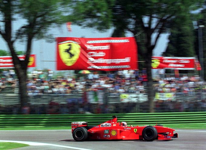Prva zmaga Ferrarija v Imoli po 16 letih. Za volanom je bil Michael Schumacher. | Foto: AP / Guliverimage