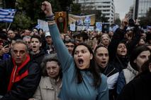 Protest v Grčiji