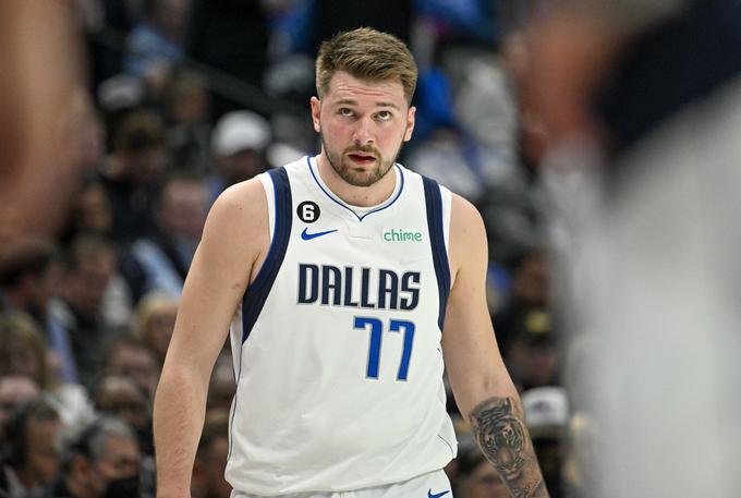 Dallas bo na delu v ligi NBA v noči na torek, ko bo v Teksasu gostoval Memphis. Luka Dončić še ne bo kandidiral za srečanje. | Foto: Reuters