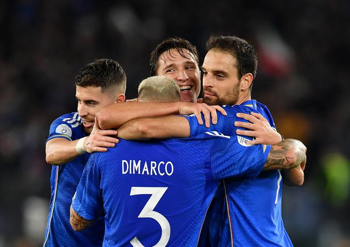 Italija je zmagala s 5:2. | Foto: Reuters