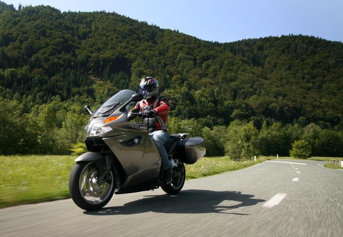 BMW K1300 GT motocikel in motorist | Foto: Ciril Komotar