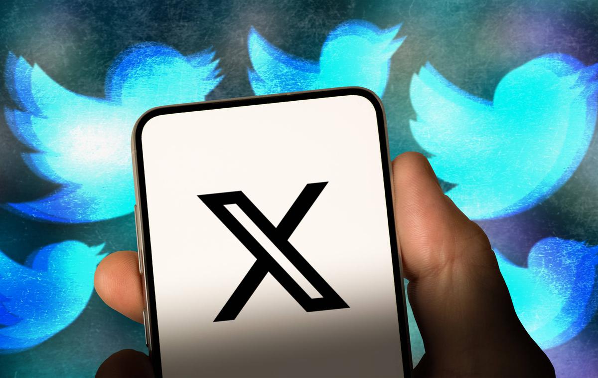 logotip twitter x | Družbeno omrežje X je postalo sinonim za platformo širjenja lažnih novic tovarne sovraštva.  | Foto Guliverimage