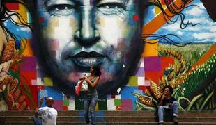 Venezuelskim delavcem se menda prikazuje Chavez