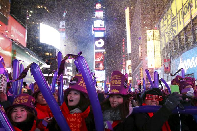 Times Square, novo leto | Foto Reuters