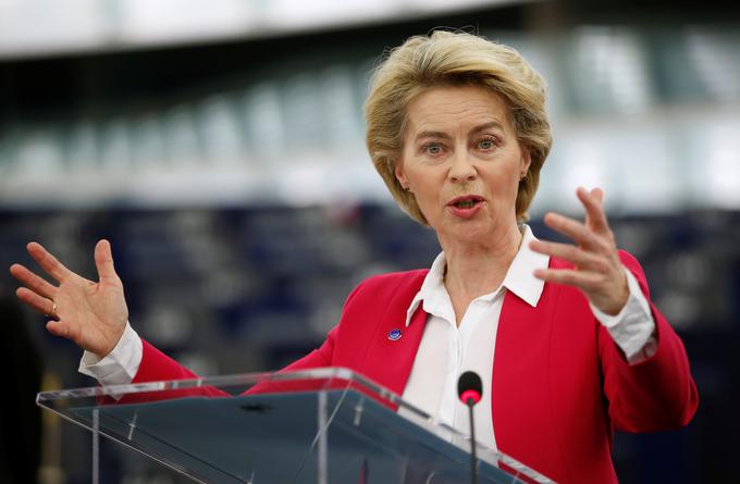 Predsednica Evropske komisije Ursula von der Leyen je s svojim nedavnim pozivom evropskim državam, naj zmanjšajo svojo tvegano odvisnost od Kitajske, Peking spravila v slabo voljo. | Foto: Reuters
