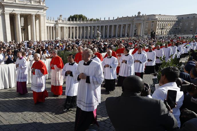vatikan kardinal papež | Med novimi kardinali jih bo 18 lahko na konklavu volilo novega papeža, saj so mlajši od 80 let. | Foto Gulliverimage