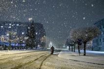 Sneg v Ljubljani