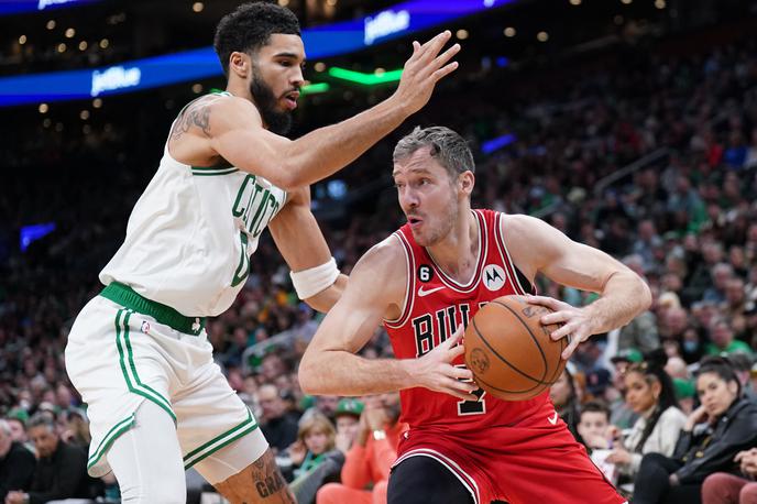 Goran Dragić Boston | Goran Dragić je s Chicago Bulls ostal praznih rok proti najboljši ekipi prve polovice sezone. | Foto Reuters