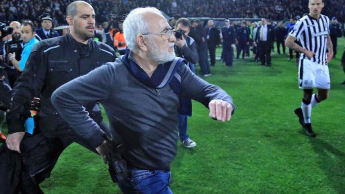 Predsednik PAOK tri leta ne bo smel opravljati dejavnosti, povezanih z nogometom. | Foto: Twitter - Voranc